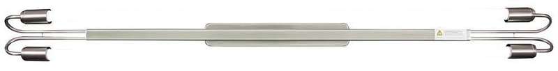4 Foot Decorative LED Satin Chrome LED Fitting
