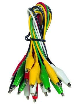 Crocodile Clamp Leads - 5 Pack