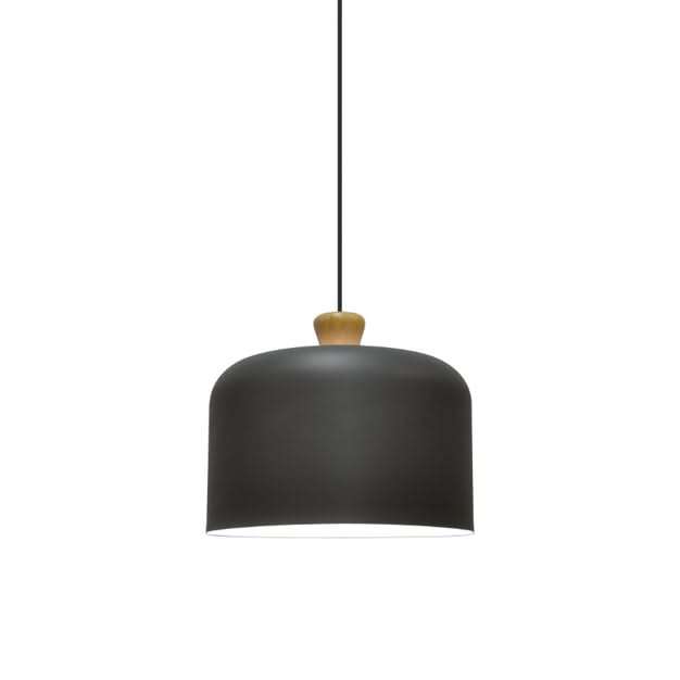 Belta Dark Grey Aluminium Pendant (Spazio)