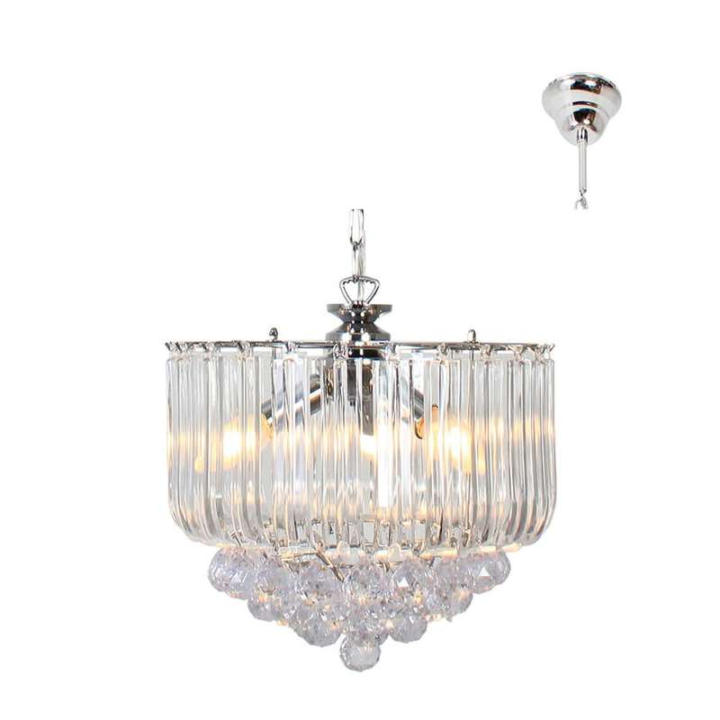 Otis 5 Light Chandelier Acrylic