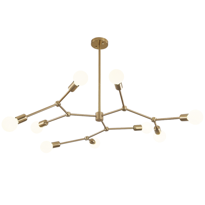 9 Light Bronze Pendant