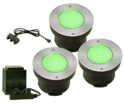 LED Deck Light - Round 3 Light Kit