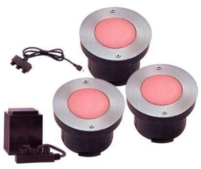LED Deck Light - Round 3 Light Kit