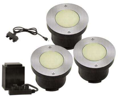 LED Deck Light - Round 3 Light Kit