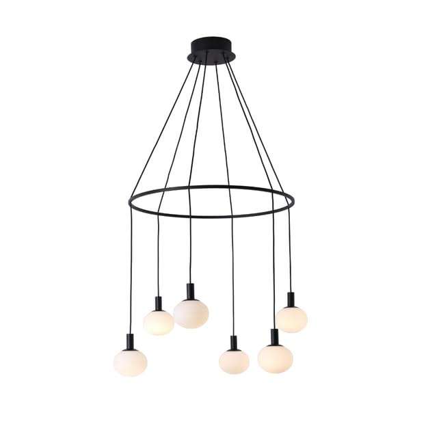 Cosmo 6 Light Chandelier (Spazio)