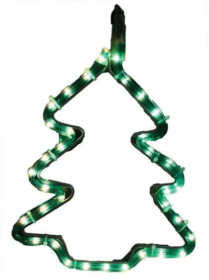 LED Christmas Lights - Green Christmas Tree
