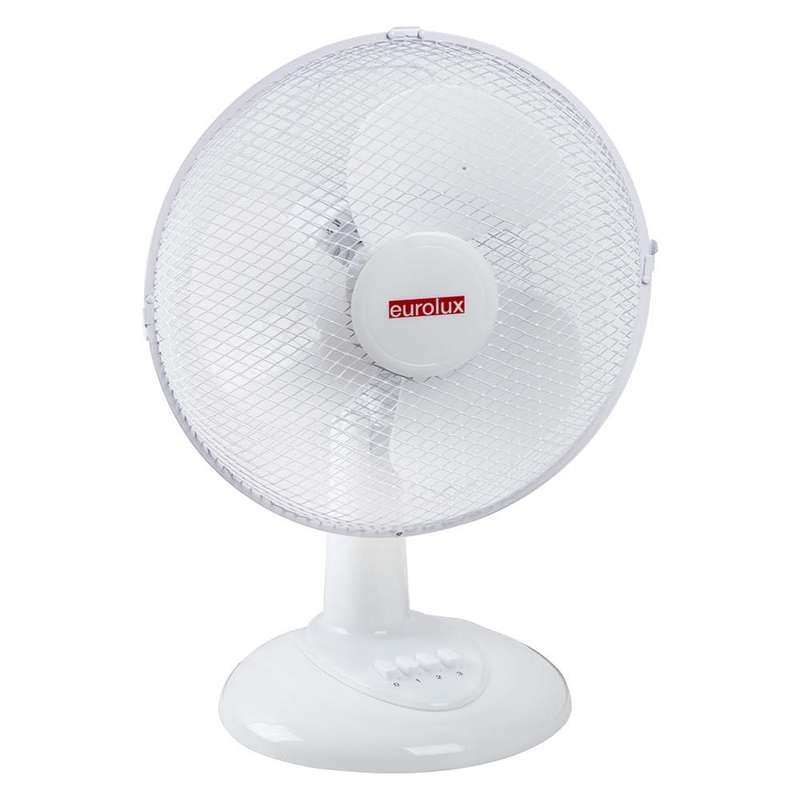 Desk Fan - 3 Blade White