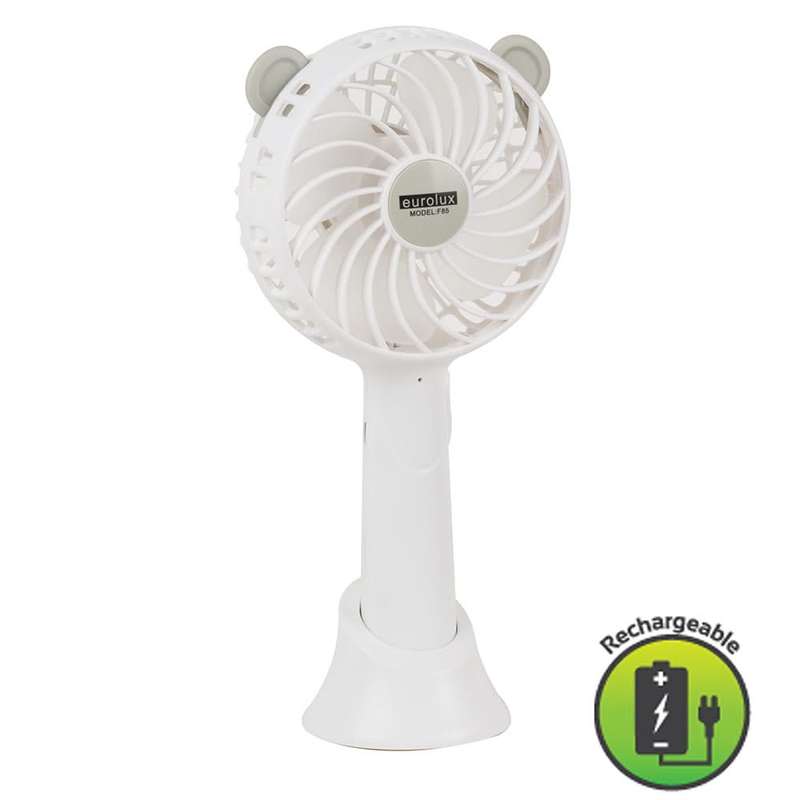 Eurolux Rechargeable Fan USB Mini Hand Fan