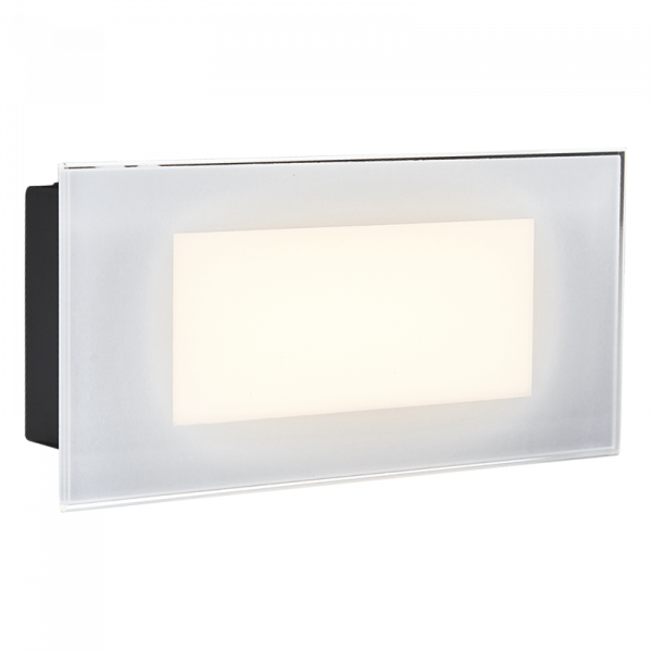 LED Footlight Polycarbonate Base with Glass Cover IP65