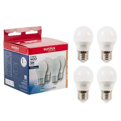 LED Bulb - 5W Golf Ball (4 Pack)