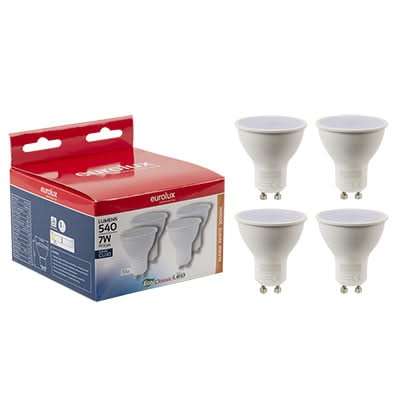 LED Downlight - 7W GU10 (4 Pack)