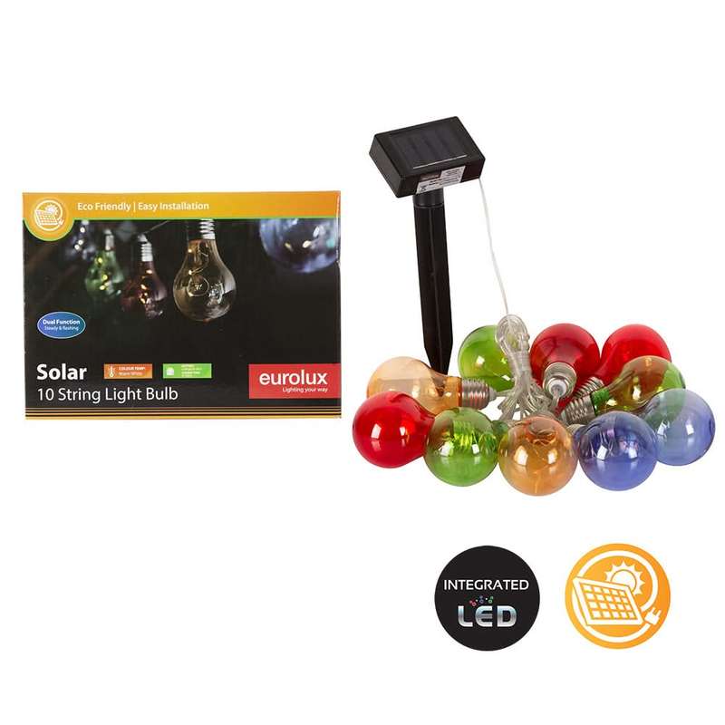 Solar 10 String Colour Light