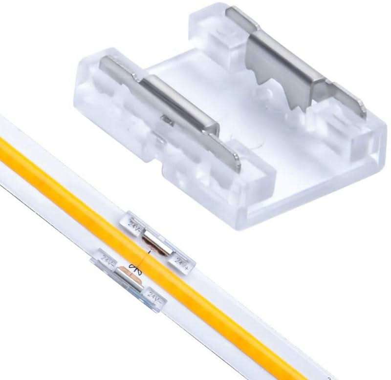 IP20 Seamless 24V COB Strip Light - Straight Connector
