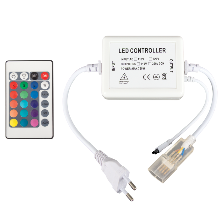 220V LED Neon Flex - Power Cable