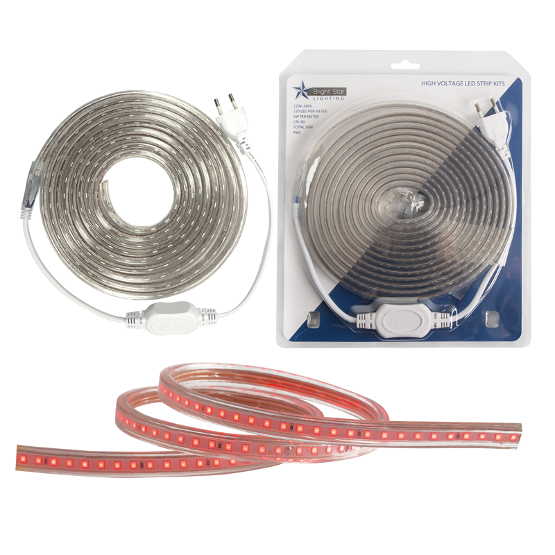 LED 220V Strip Light 5m Kit