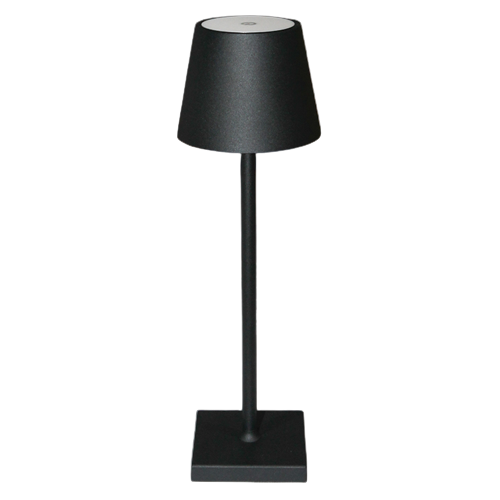 Black Rechargeable Table Lamp