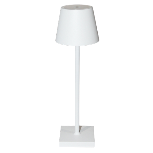 White Rechargeable Table Lamp