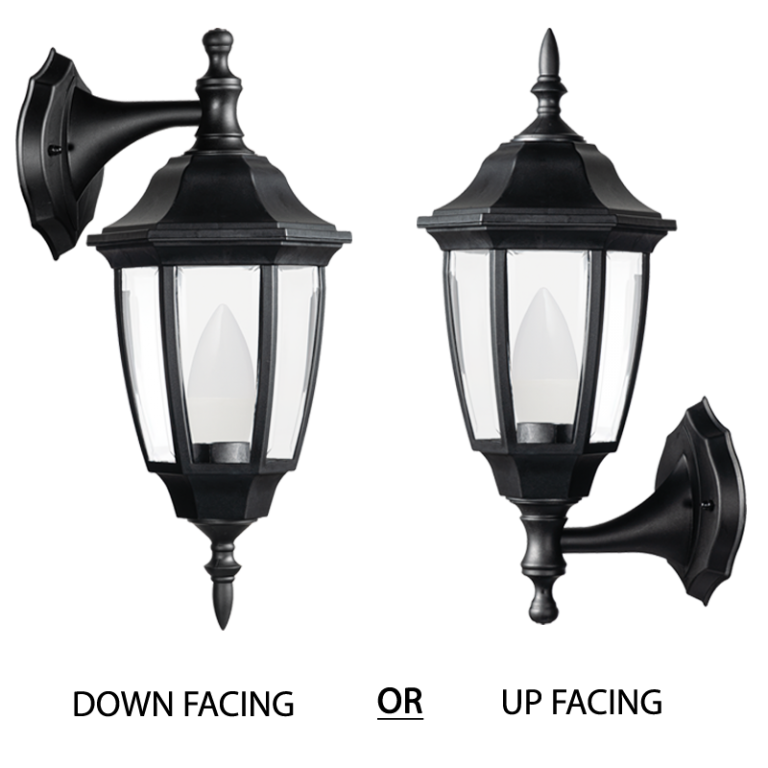 LED Wall Light - Outdoor Convertible Up or Down Facing