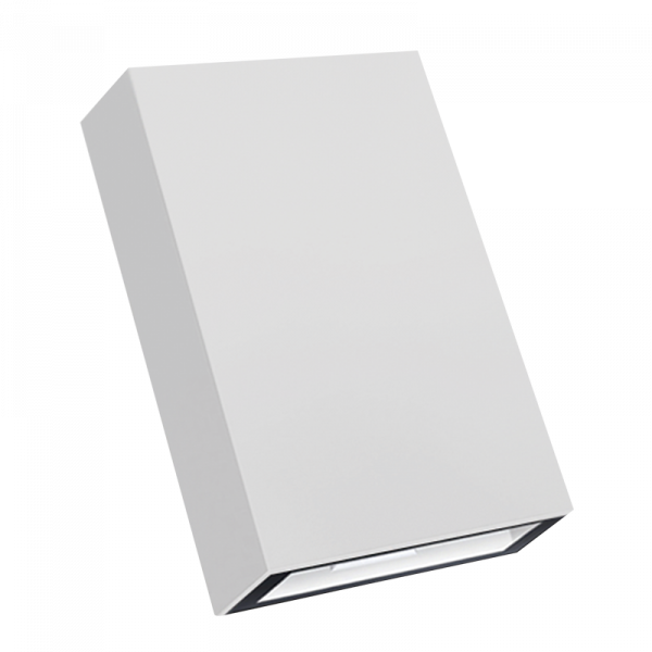 4W White PC Outdoor LED Wall Light, IP65 Up & Down Facing