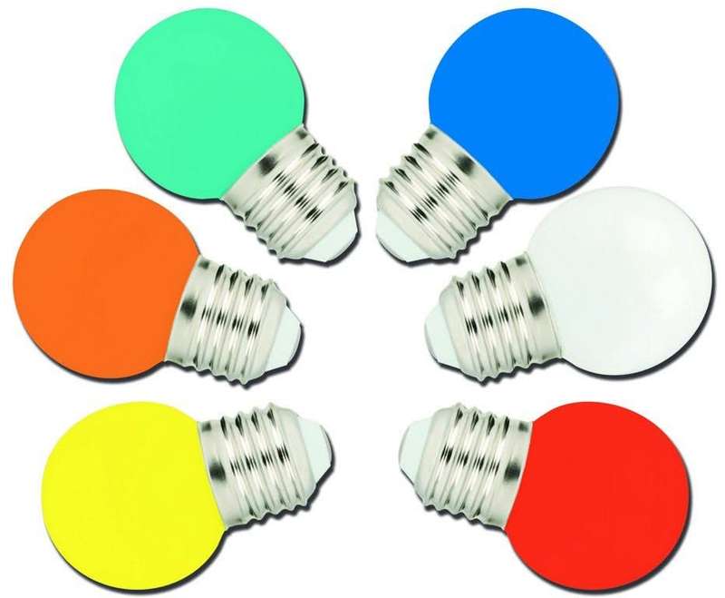 LED Bulb - 1W LED Golf Ball (2 Pack)