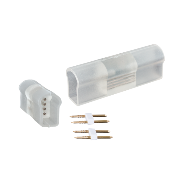 220V LED Neon Flex - Straight Connectors