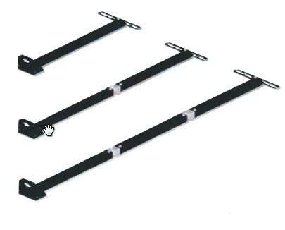 LED Flood Light - Fixed/Hinged Floodlight Mounts - 600mm Fixed Arm