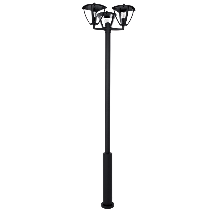 3 Light Post Lamp 2300mm