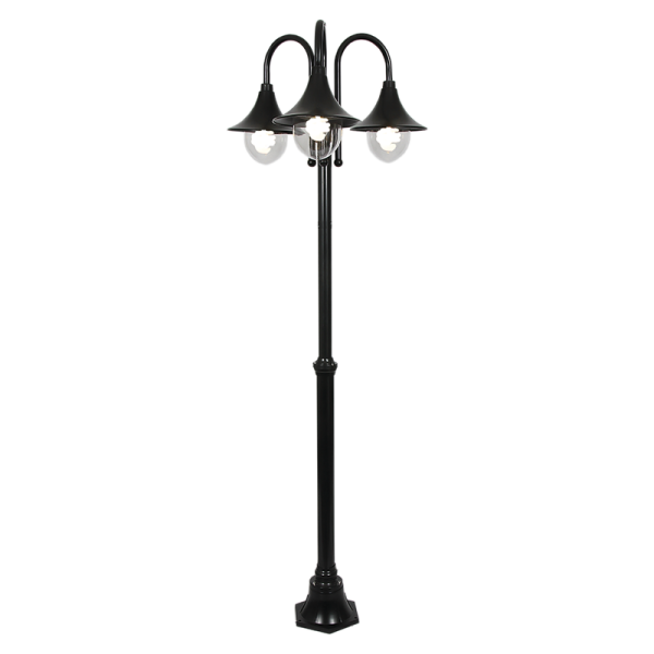 3 Light Post Lamp 2065mm