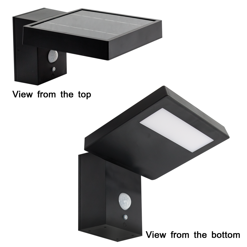 Outdoor Solar LED Sensor Wall Lamp Box