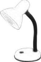 Desk Lamp with E27 Holder