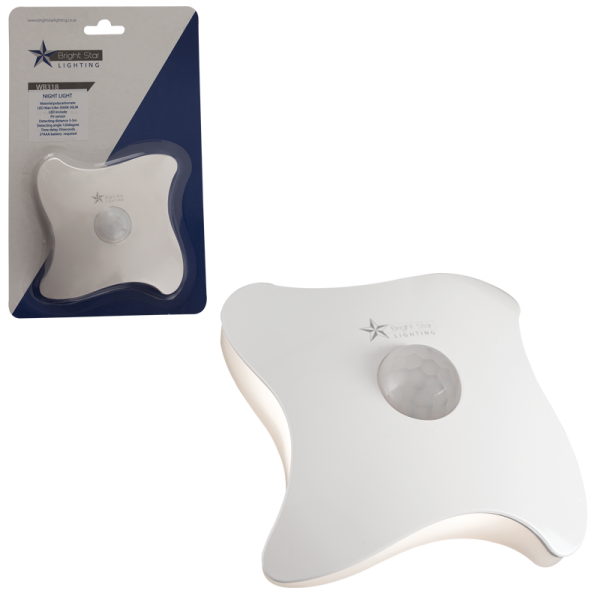 Motion Sensor LED Night Light - Battery Operated
