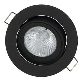 Black Outdoor GU10 Downlight Holder
