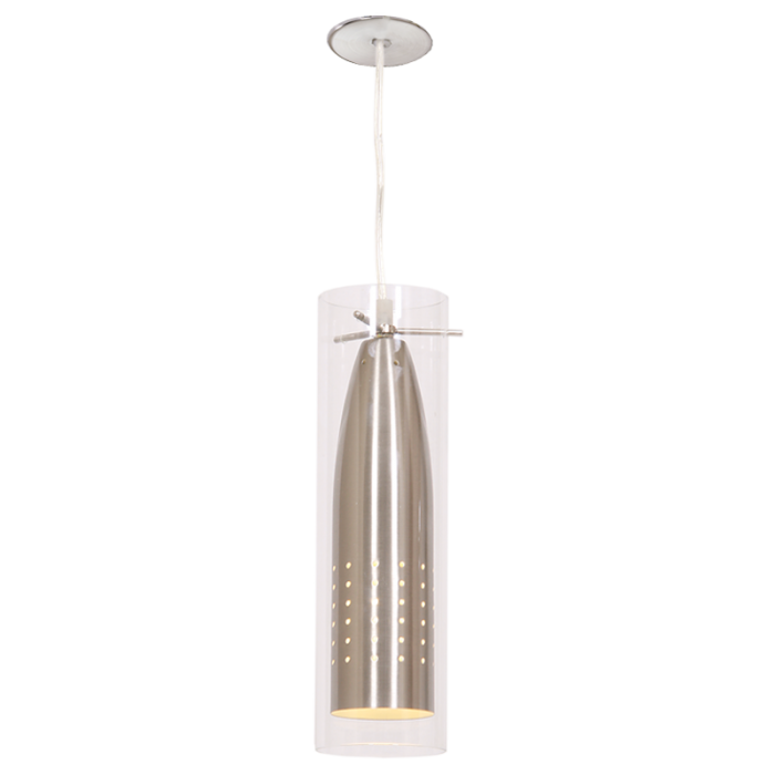 Cord Pendant with Clear Glass PEN2298