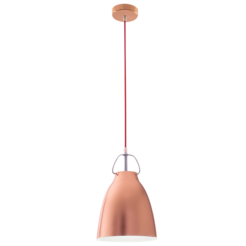 Polished Copper Pendant Cuppity
