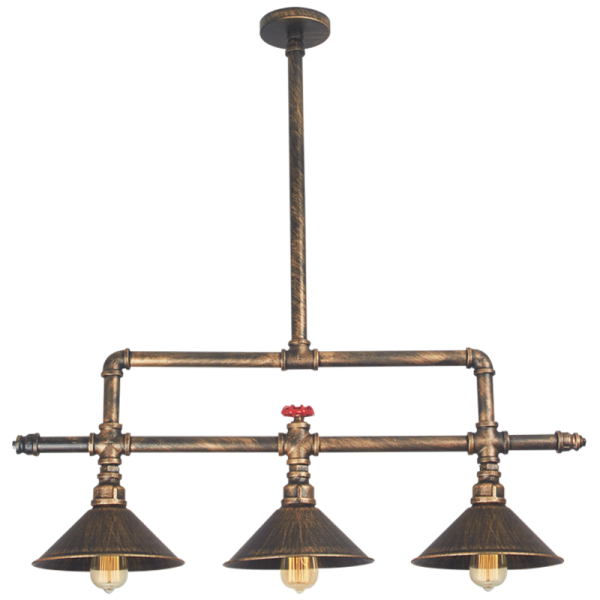Aluminium Pendant 3 Light