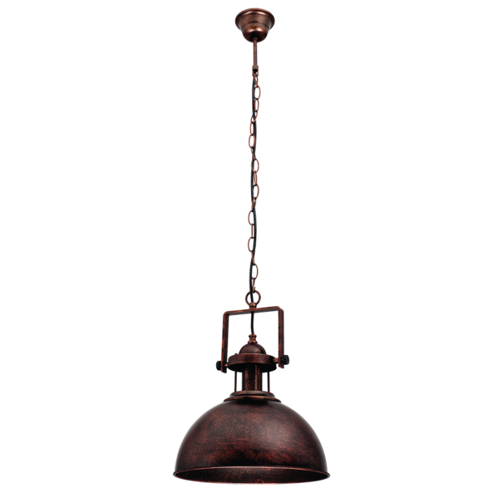Metal Pendant Black Gold