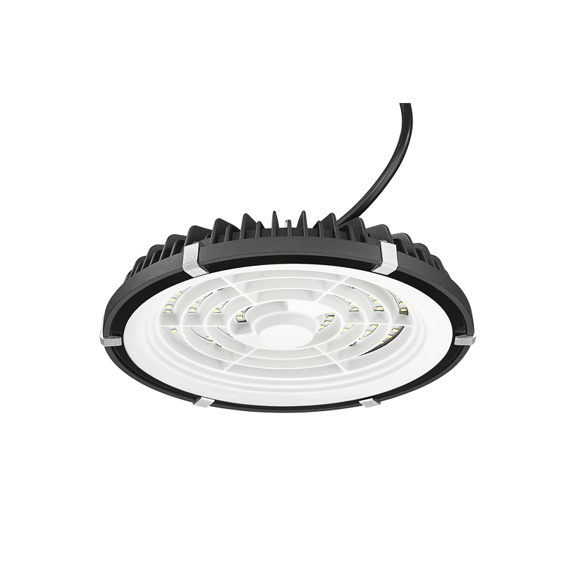 100W Aluminium and Tempered Glass UFO LED High-Bay IP65
