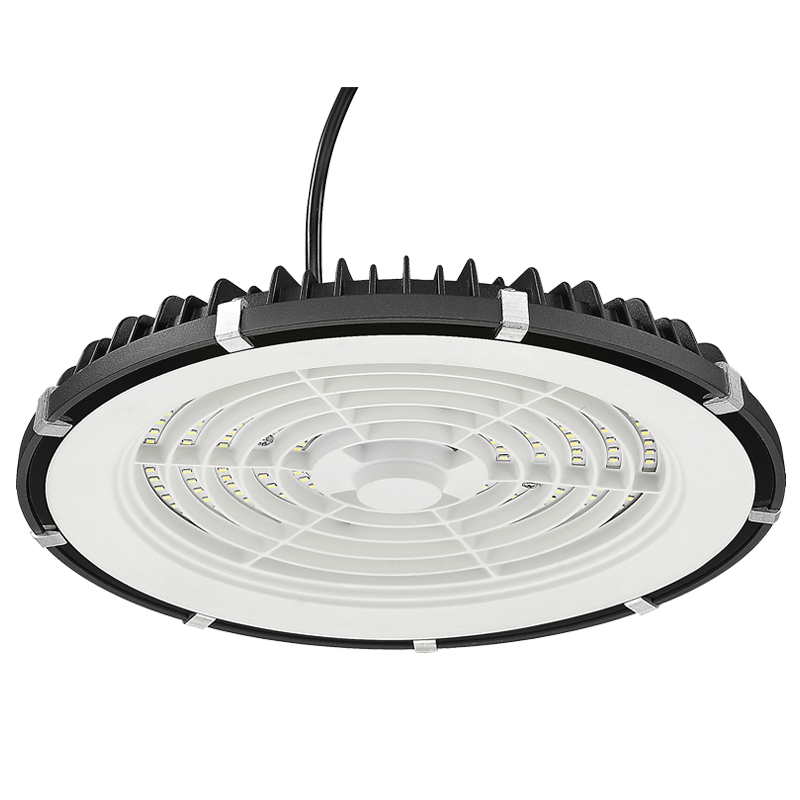 200W Aluminium and Tempered Glass UFO LED High-Bay IP65