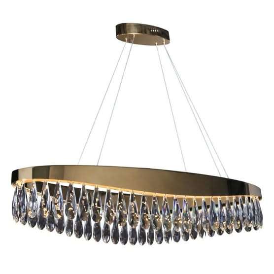 Imperial Oval Crystal LED Chandelier