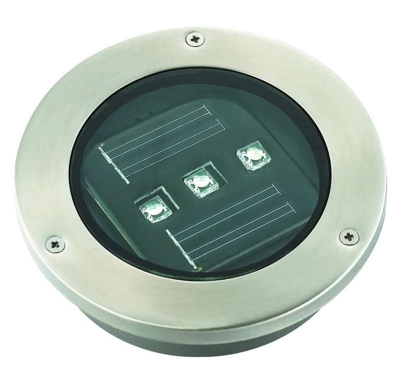 LED Deck Light - Solar LED Deck Light (Stainless Steel)