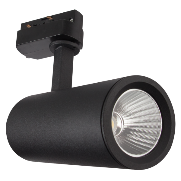 LED Track Light - 3 Wire Black 10W / 20W / 30W