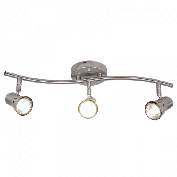 3 Light Satin Chrome Spotlight