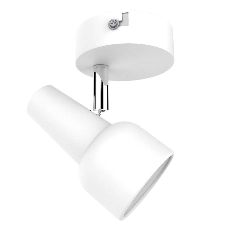 Mandini White 1 Light Ceiling Spotlight
