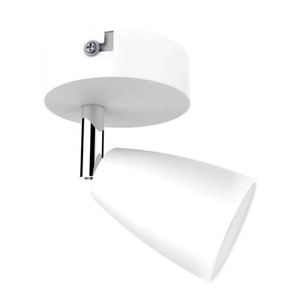 Lindley White 1 Light Ceiling Spotlight