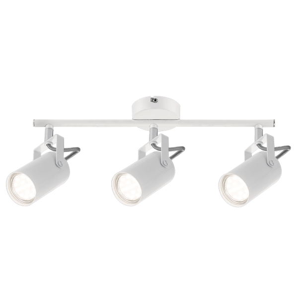 3 Light White Ceiling Spotlight