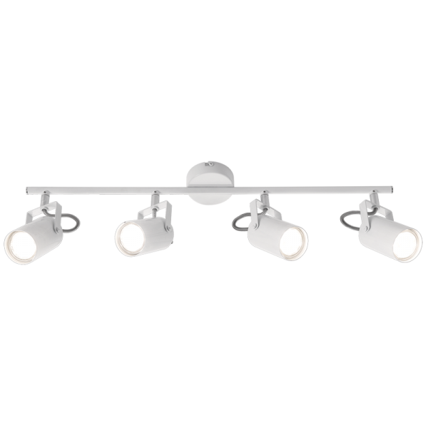 4 Light White Ceiling Spotlight