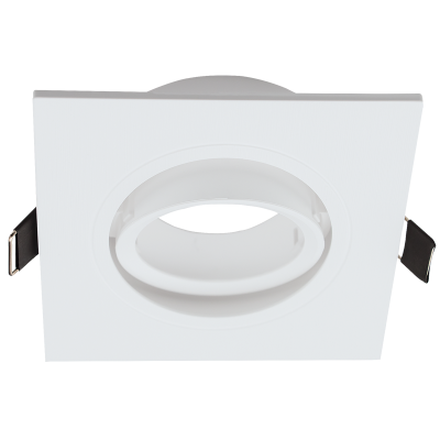 Downlight Holder - Square Tilt Polycarbonate