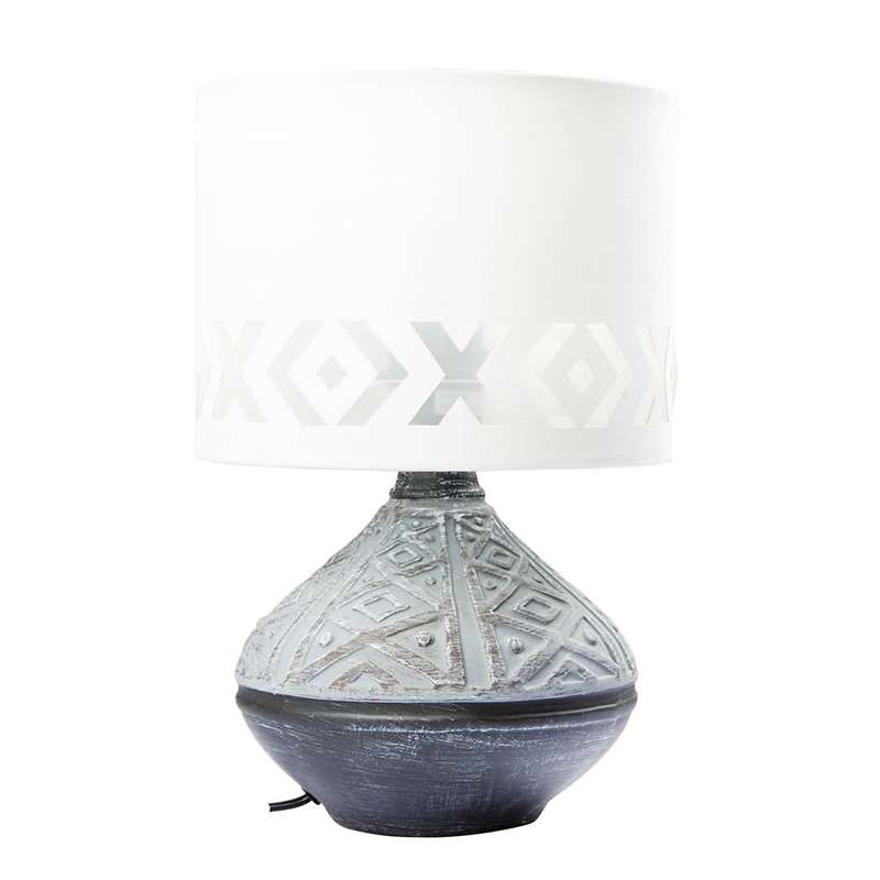 Bali Grey Table Lamp