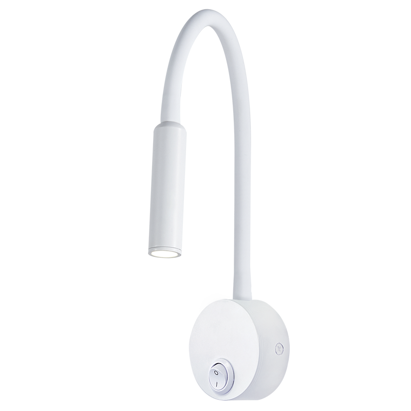 LED Wall Light - 3W Goose Neck Reading Light