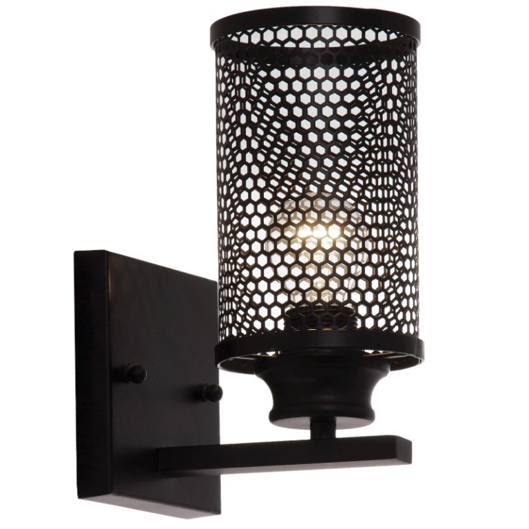 Mesh Design Up Facing Wall Light